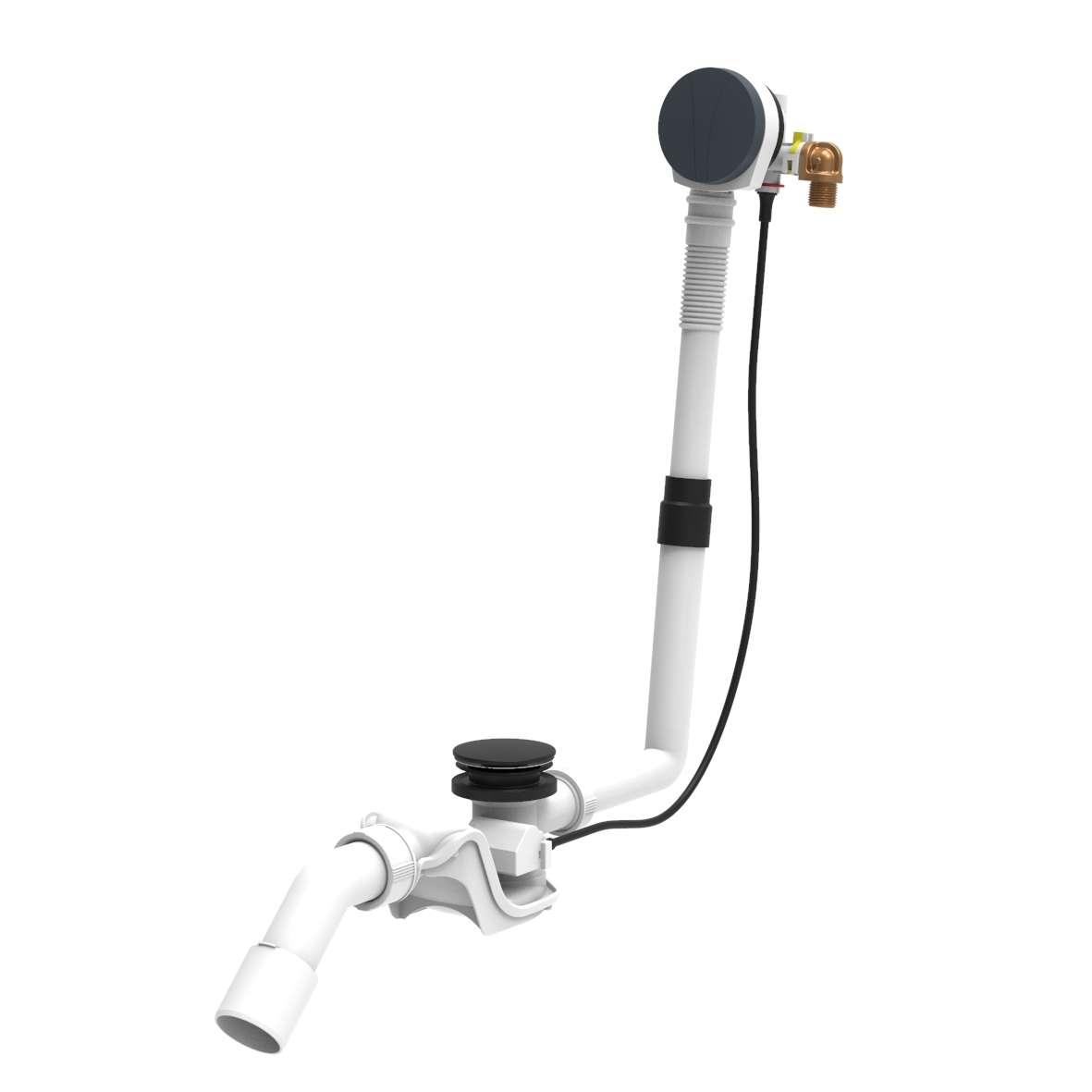 Roca Savai syfon z napełnianiem czarny VS35327C560E00 - Wysyłka w 24h