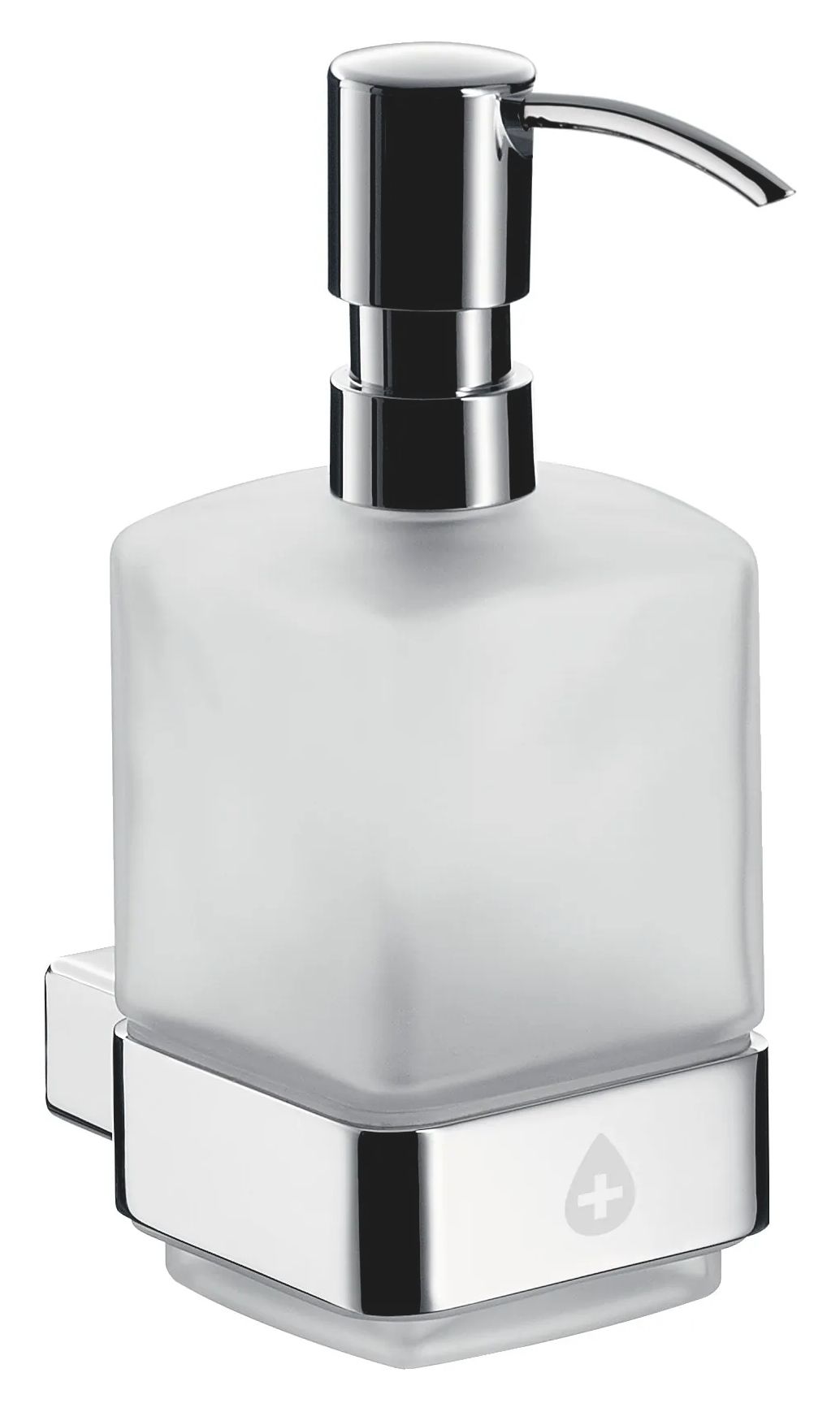 Emco Loft dozownik do środka dezynfekcyjnego chrom/szkło satynowe 052100106