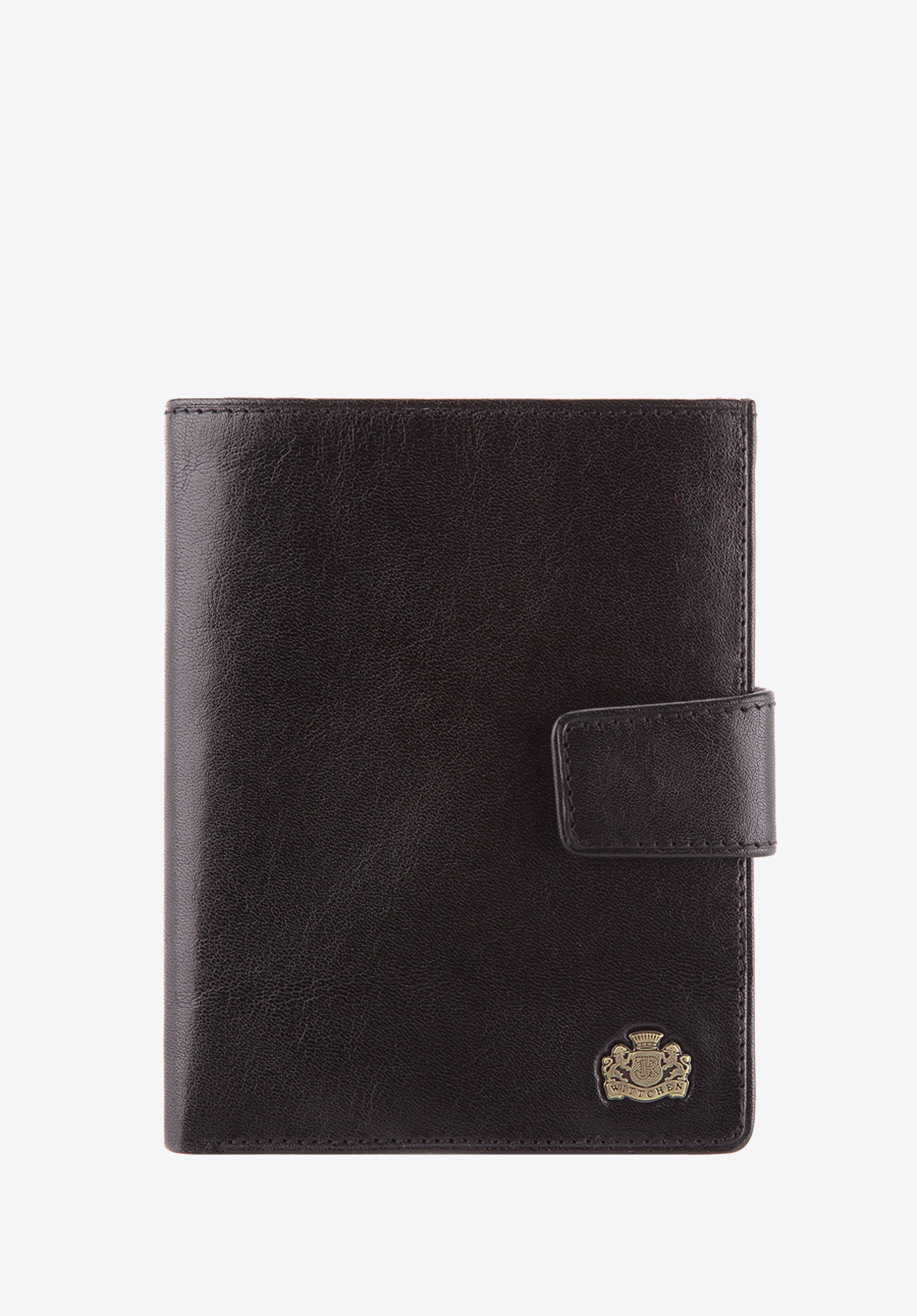 Męski portfel ze skóry z zapięciem