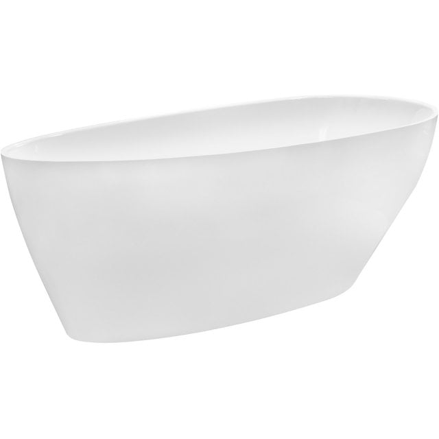 BESCO Wanna wolnostojąca GOYA XS 142x62 cm klik-klak biały czyszczony