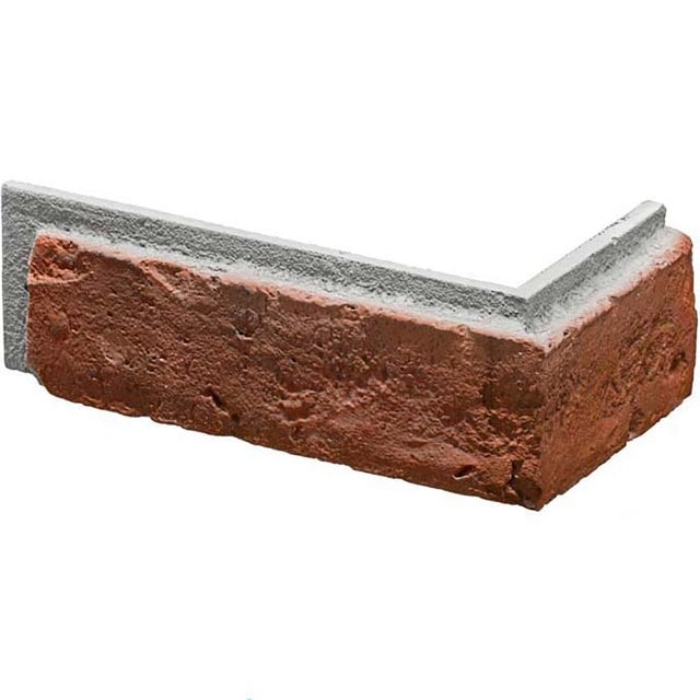 Narożnik do płytki dekoracyjnej wewnętrznej VINTAGE 4 czerwony STONES