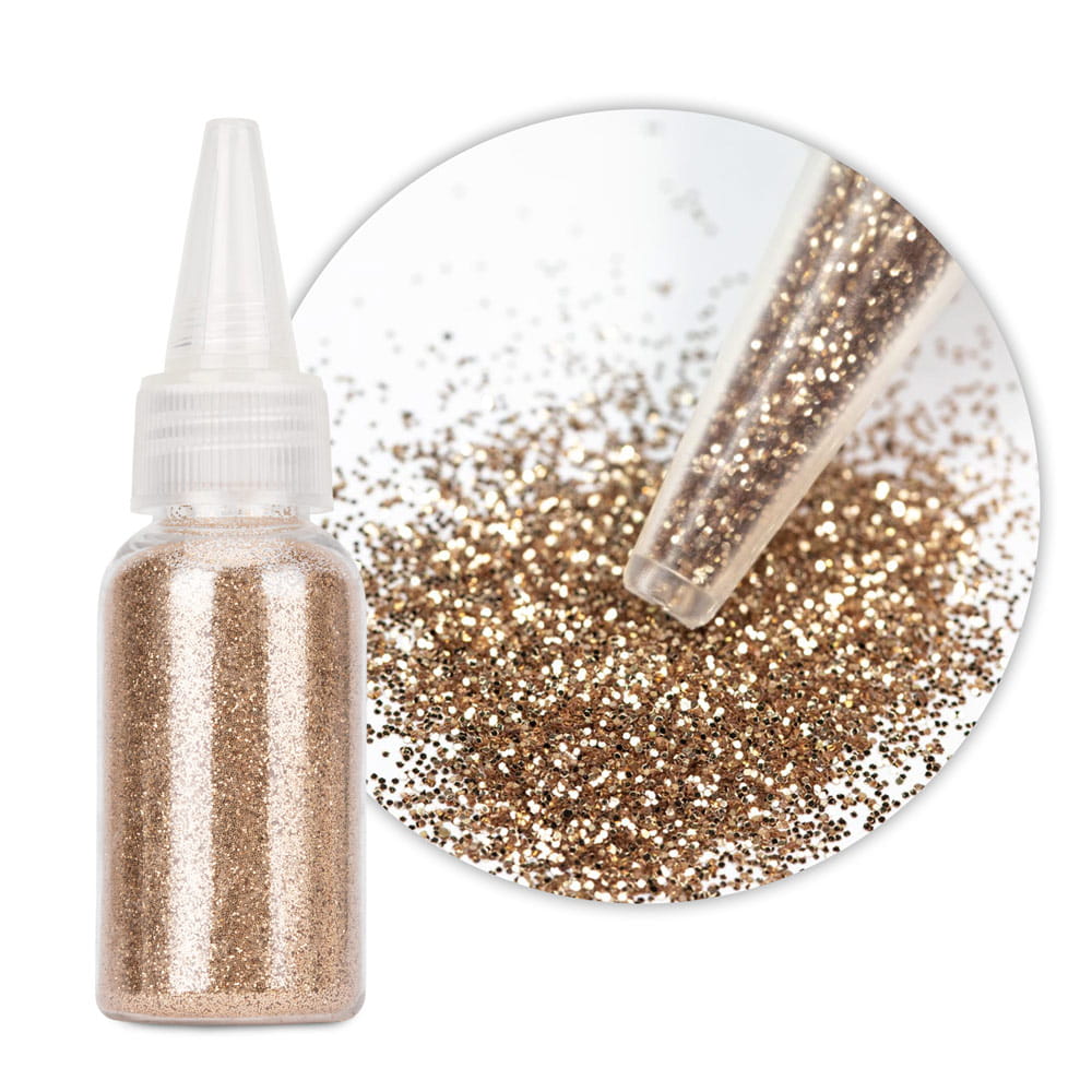 Brokat do paznokci w butelce z dozownikiem 20g Nr 3