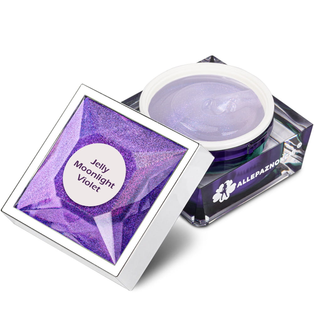 Żel budujący gęsty Jelly Moonlight Violet Allepaznokcie 50g