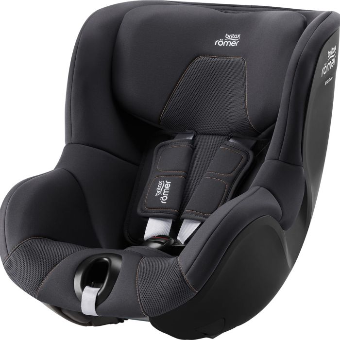 Britax Romer Dualfix 3 i-Size - fotelik samochodowy bez bazy dla dzieci od 61 do 105 cm, od 3 miesięcy do 4 lat, do 18 kg-Fossil Grey