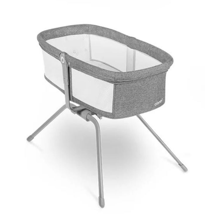 Lionelo Malin - łóżeczko z funkcją kołyski-Grey Stone