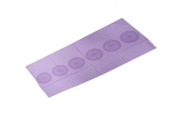 Obrus Haftowany Bruna 1544L 60x120 cm kolor: Fioletowy