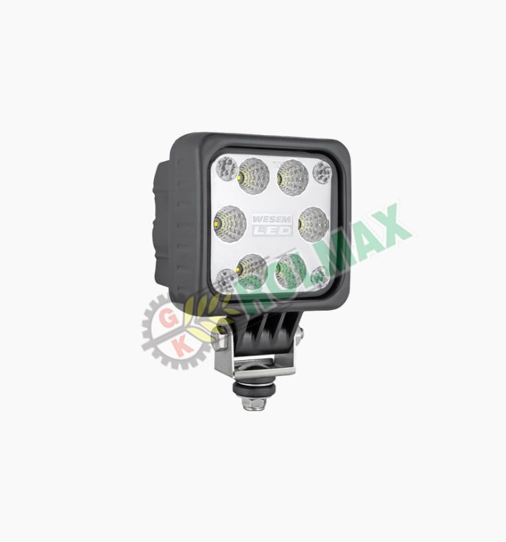 Lampa robocza LEDF 100x100-50° 2500lm 12/24V (Cz+)+przew.0.5m, EN/PL Wesem