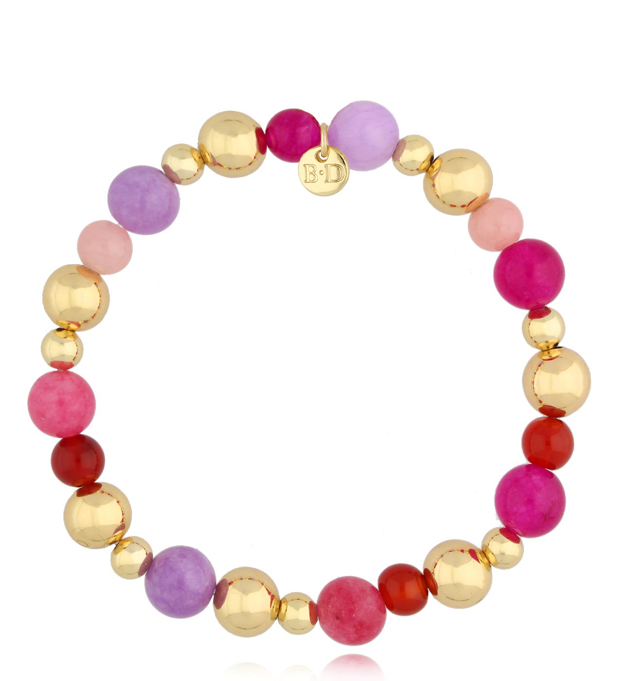 Bransoletka różowo fuksjowa Burton BSC1788