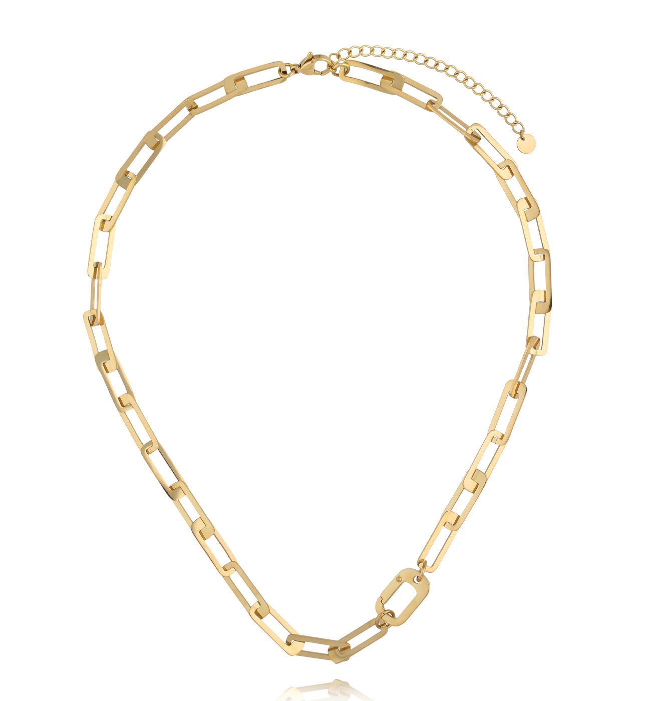 Naszyjnik złoty łańcuch NEA0060