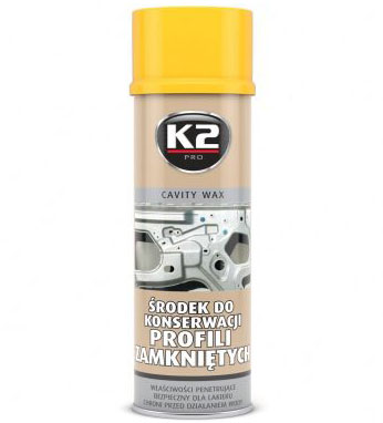 K2 ŚRODEK DO KONSERWACJI PROFILI ZAMKNIĘTYCH 500ML - Petrostar