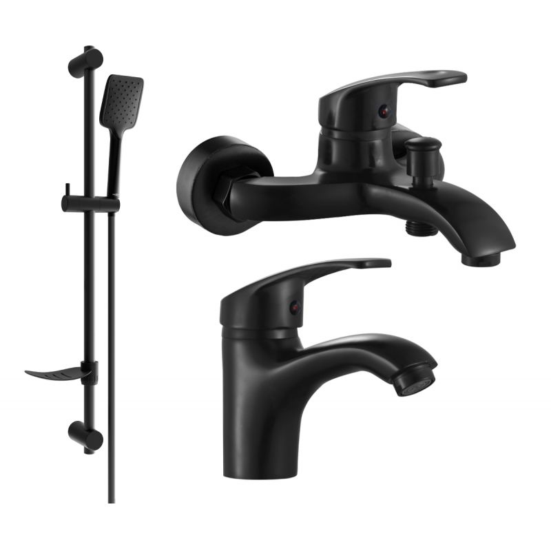 Zestaw wannowy Mexen Fabia chrom 746503DF62-70 1 szt.