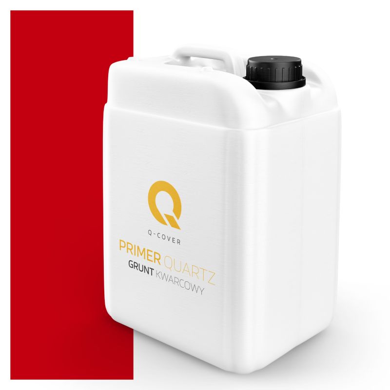 Grunt Kwarcowy pod Beton Architektoniczny Q-Cover Czerwony Ognisty H3616 7.5KG