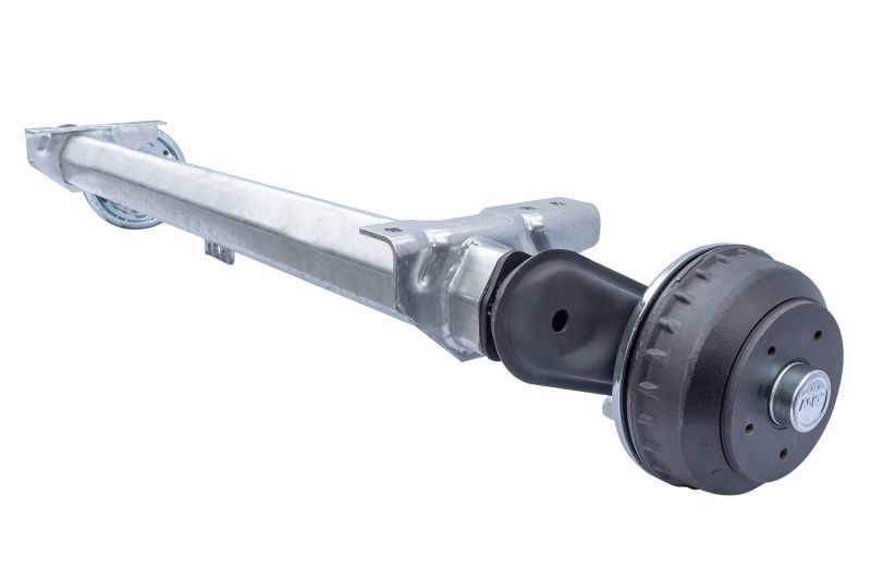 Oś hamowana AL-KO COMPACT do przyczepy podłodziowej 1350kg 1150mm 1670mm 5x112 1 szt.