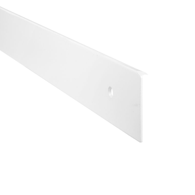 Listwa przyblatowa Cezar aluminiowa prawa 38 mm 62 cm biała