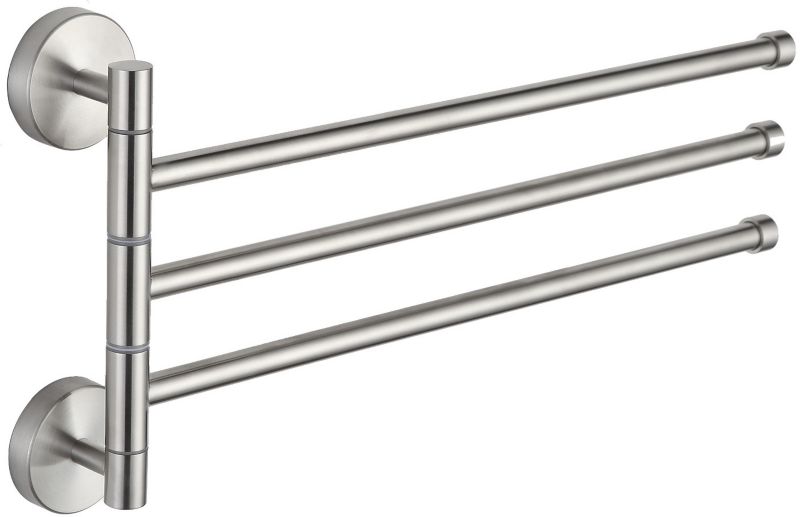 Wieszak na ręcznik z ruchomym ramieniem Mexen Inny chrom 36,8x19,5 cm 3 szt.