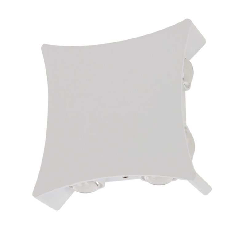 Kinkiet ścienny zewnętrzny Italux Pensa biały LED 1W IP54 wym: 14 x 14 cm metal - 1 szt.