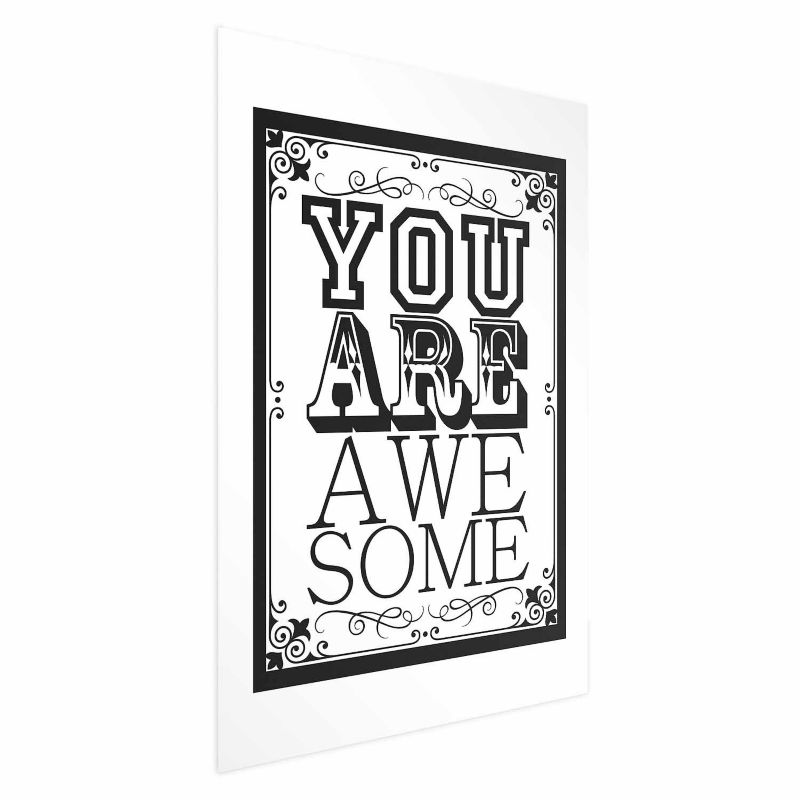 Plakat Artgeist You are awesome 40x60 cm bez ramy bez marginesu 1 szt