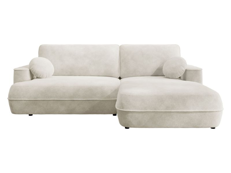 Narożnik z pojemnikiem na pościel MIRJAN 24 Fuego prawy biały papirus 1 szt.