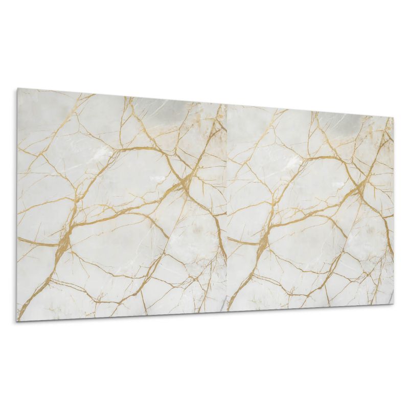 Kafelki samoprzylepne Wallfluent 60x30 cm Stylizacja z eleganckim wzorem marmuru 6 szt.