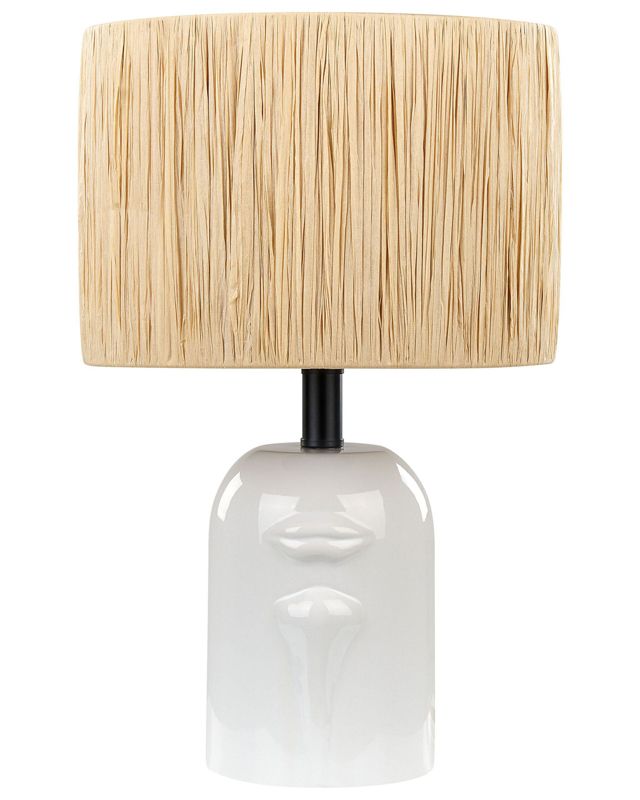 Lampa stołowa Jubones Ceramika Naturalny 1szt.