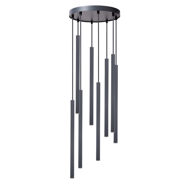 Lampa wisząca Sigma SOPEL grafitowa 8xG9x3W wym:100x30x30cm IP20 -1 szt.