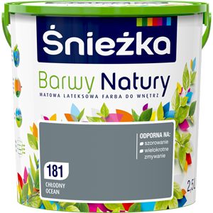 Farba Śnieżka Barwy Natury chłodny ocena 2,5 l