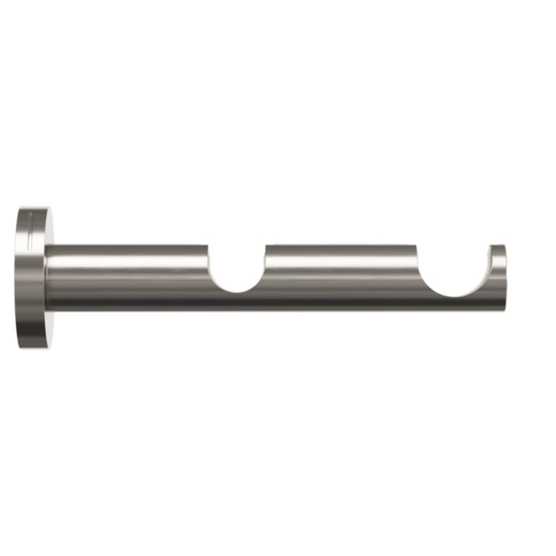 Wspornik ścienny podwójny Goodhome Athens 19/19 mm szary