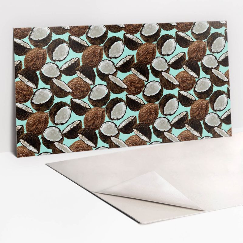 Panel samoprzylepny Tulup 100x50 cm Rysunkowy kokos 1 szt. II