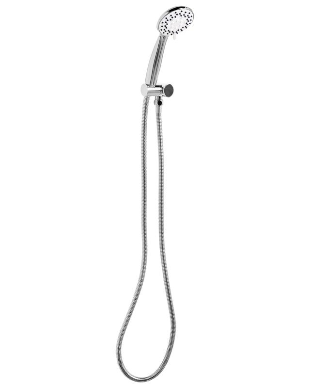 Słuchawka prysznicowa z wężem Macay Srebrny 1 szt.