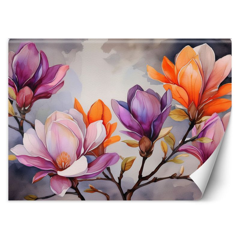 Fototapeta Feeby Kwiat malowany akwarelą 450x315 1 szt