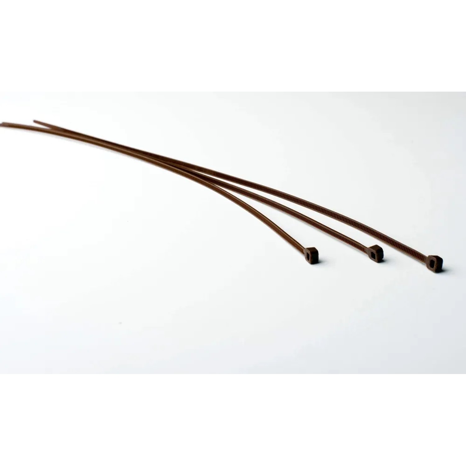 Opaska zaciskowa brązowa - 300 x 2,5 mm - 100 szt.