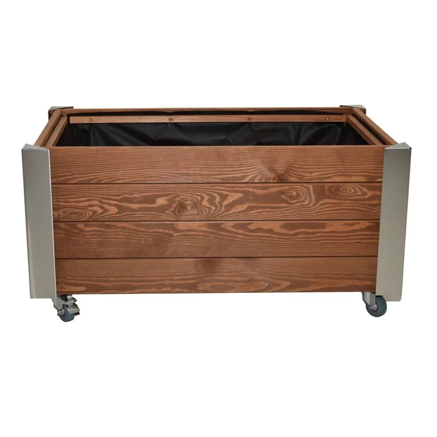 Grządka wzniesiona na kółkach - 79 x 50 x 33 cm