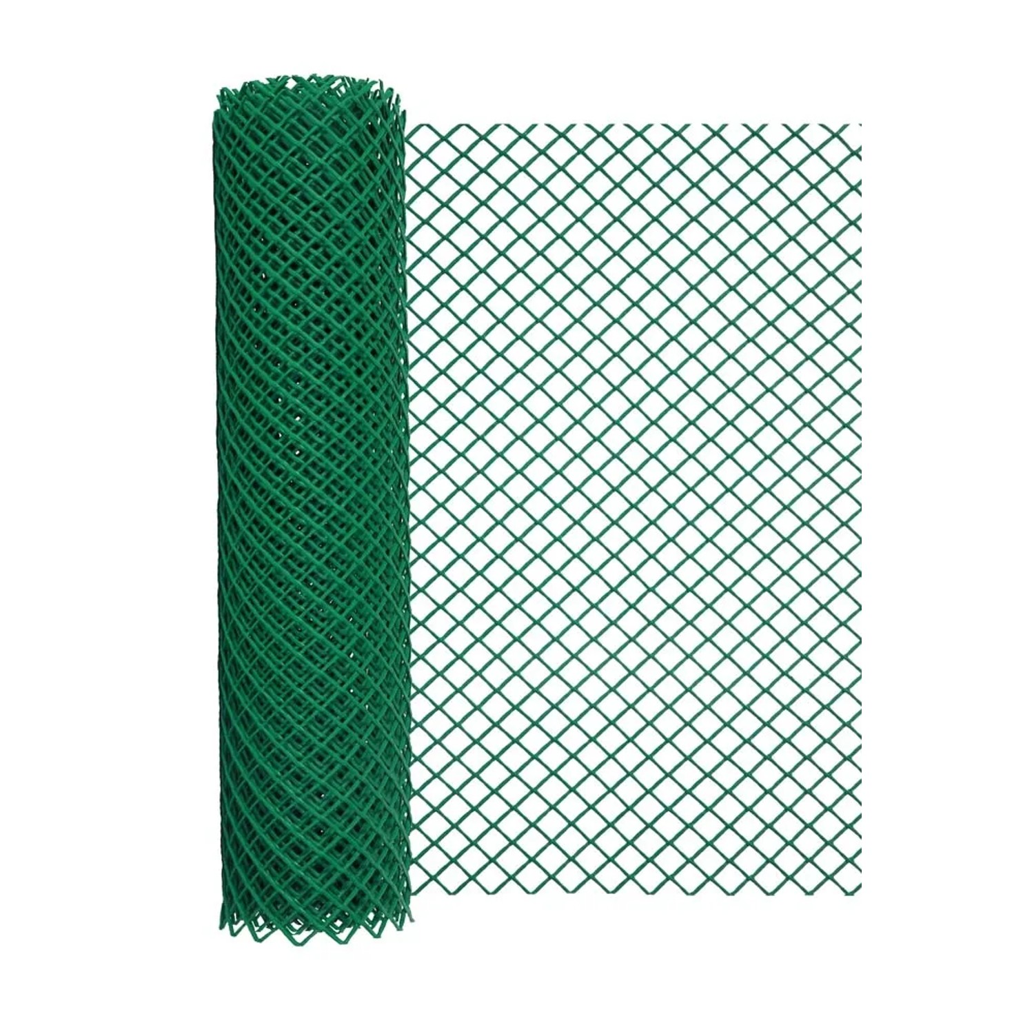 Siatka plastikowa zielona ocz. 20 x 20 mm - 0,6 x 5 m