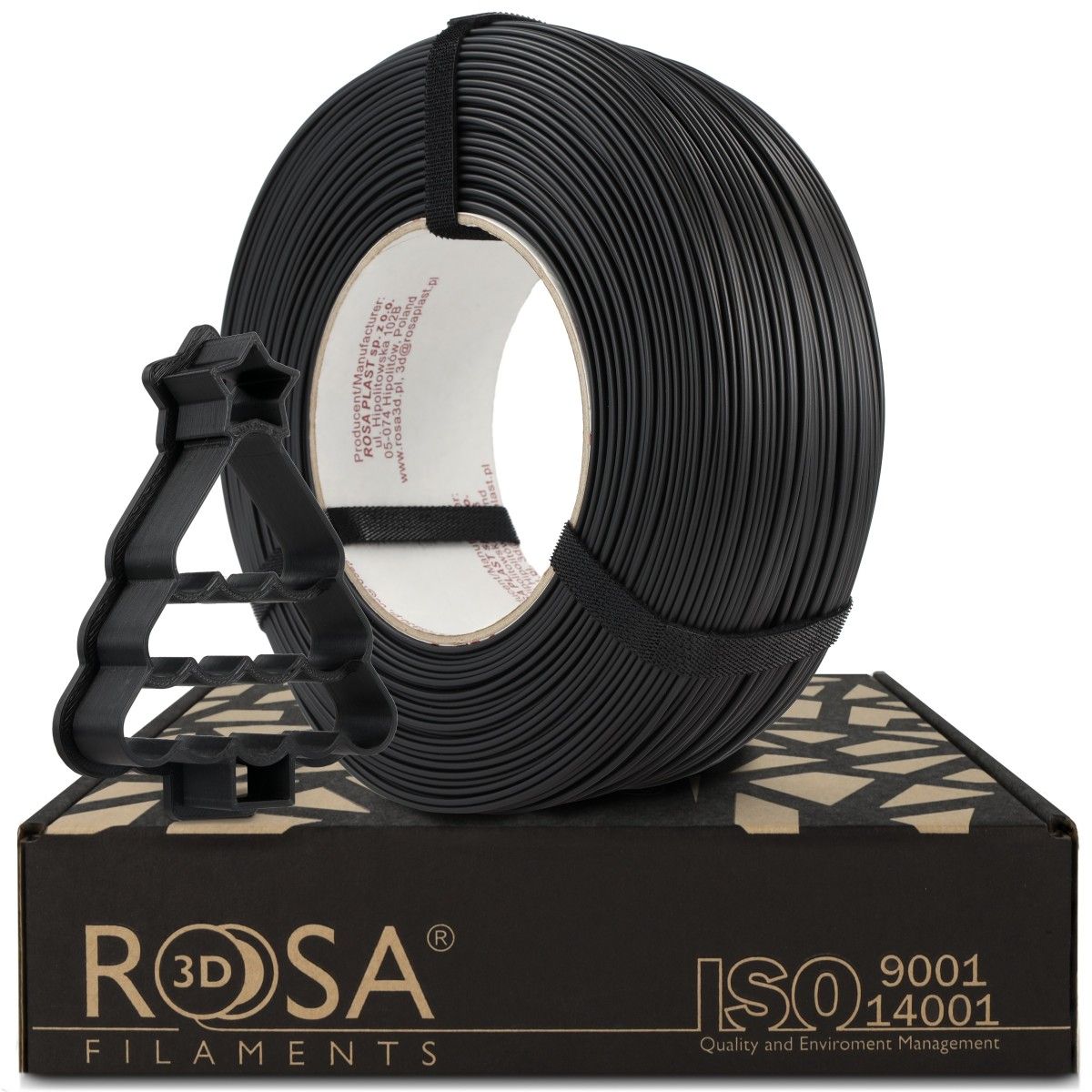 FILAMENT 3D ReFill BioCREATE HT 1,75mm Black 1kg