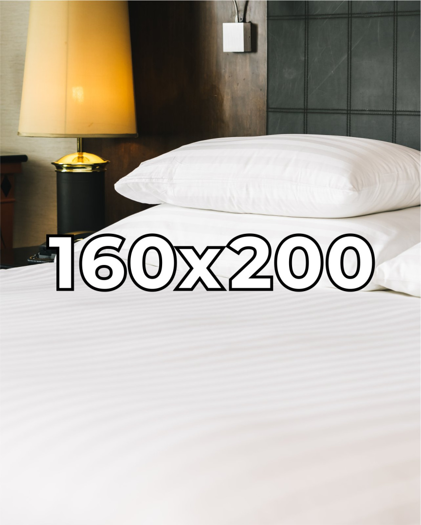 Poszwa hotelowa na kołdrę 160x200 cm Adamaszek