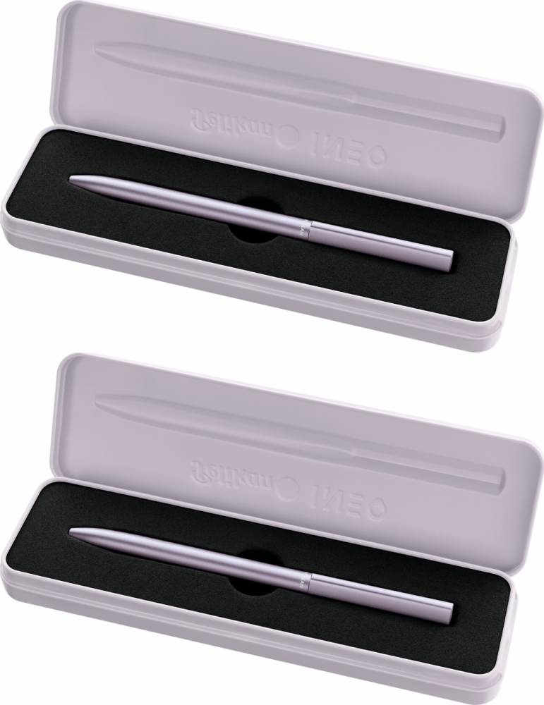 2x Długopis Pelikan Ineo Lavender, niebieski