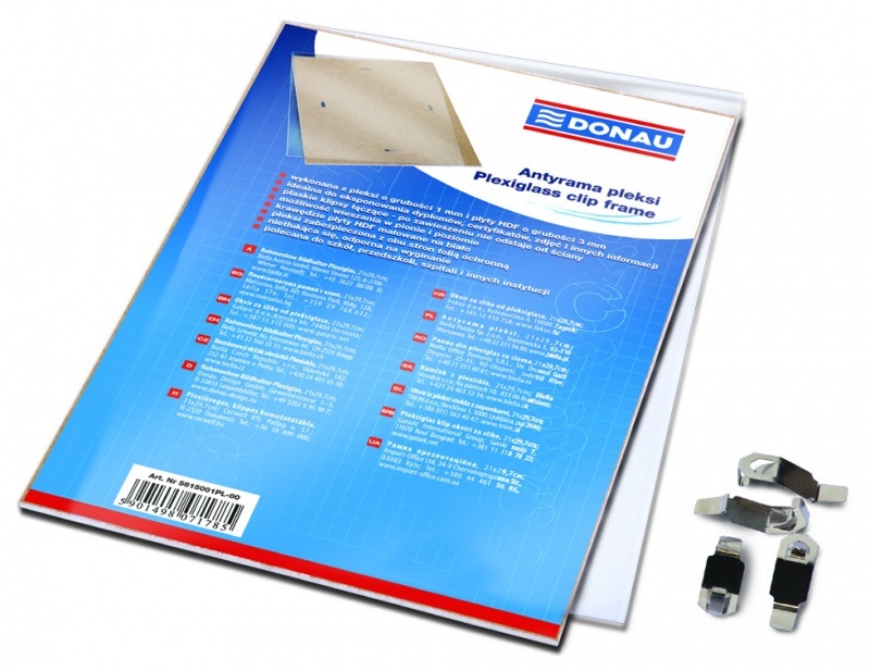 Antyrama Donau, pleksi, B1, 700x1000 mm