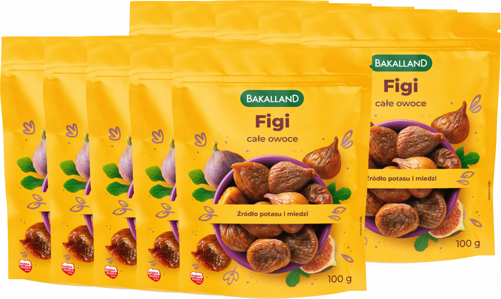 10x Figi suszone Bakalland, 100g