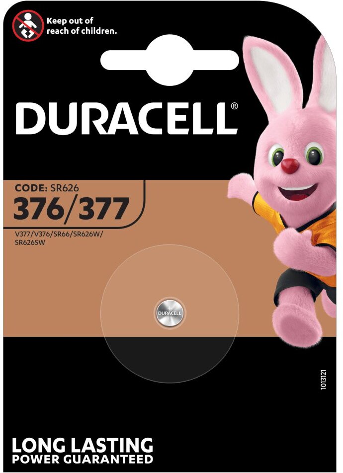 Bateria Duracell 376/377, 1 sztuka