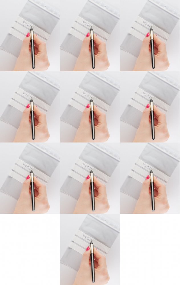 10x Woreczki strunowe z polami do opisu Isopack, 80x120mm, 100 sztuk, bezbarwny