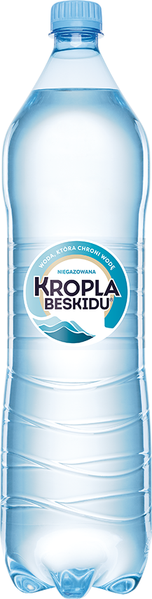 Woda niegazowana Kropla Beskidu, 1.5l, butelka PET, KAUCJA