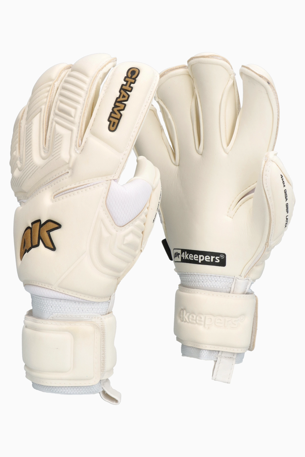 Rękawice 4keepers Champ Gold VII HB - Biały