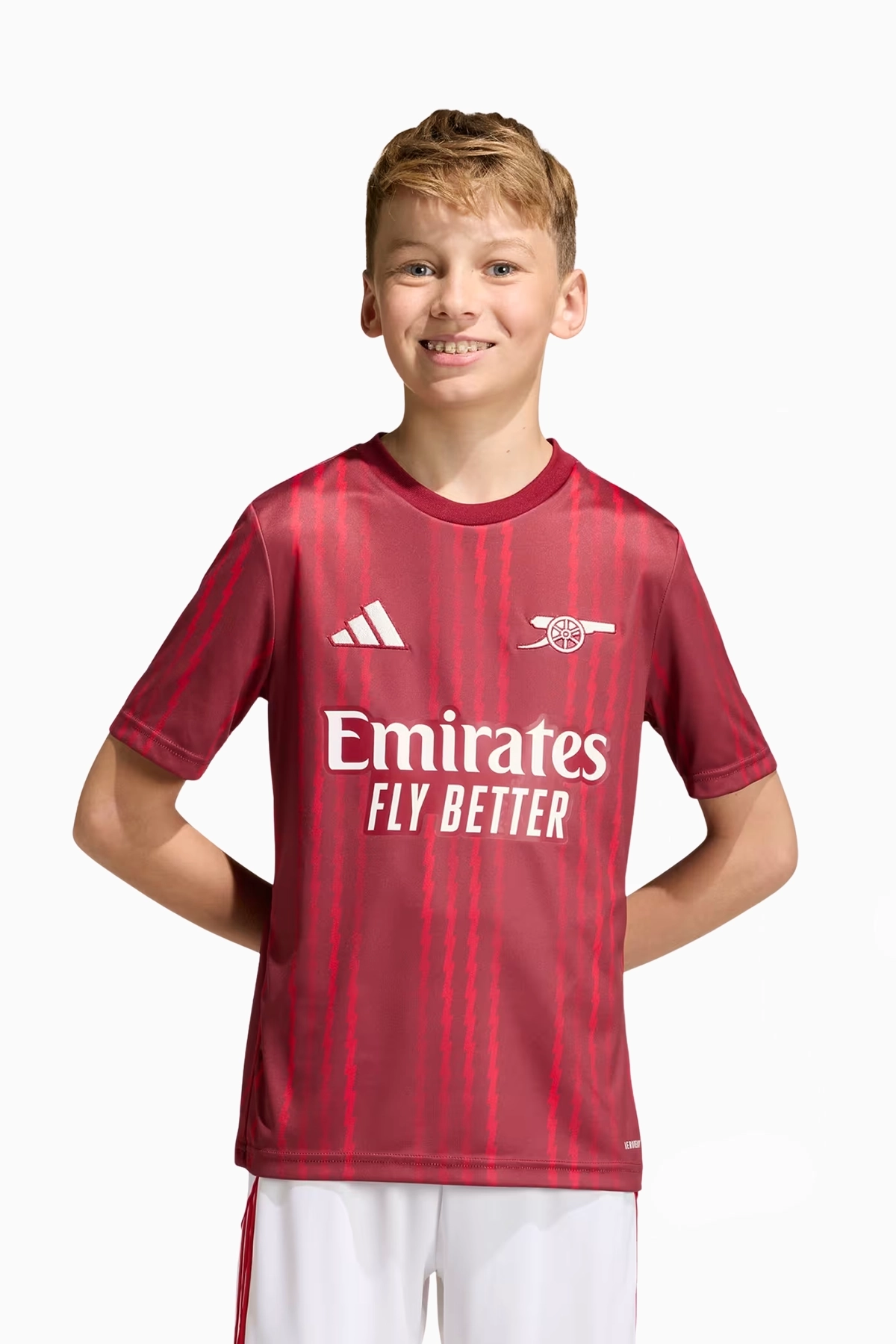 Koszulka adidas Arsenal FC 25/26 Pre-Match Junior - Czerwony