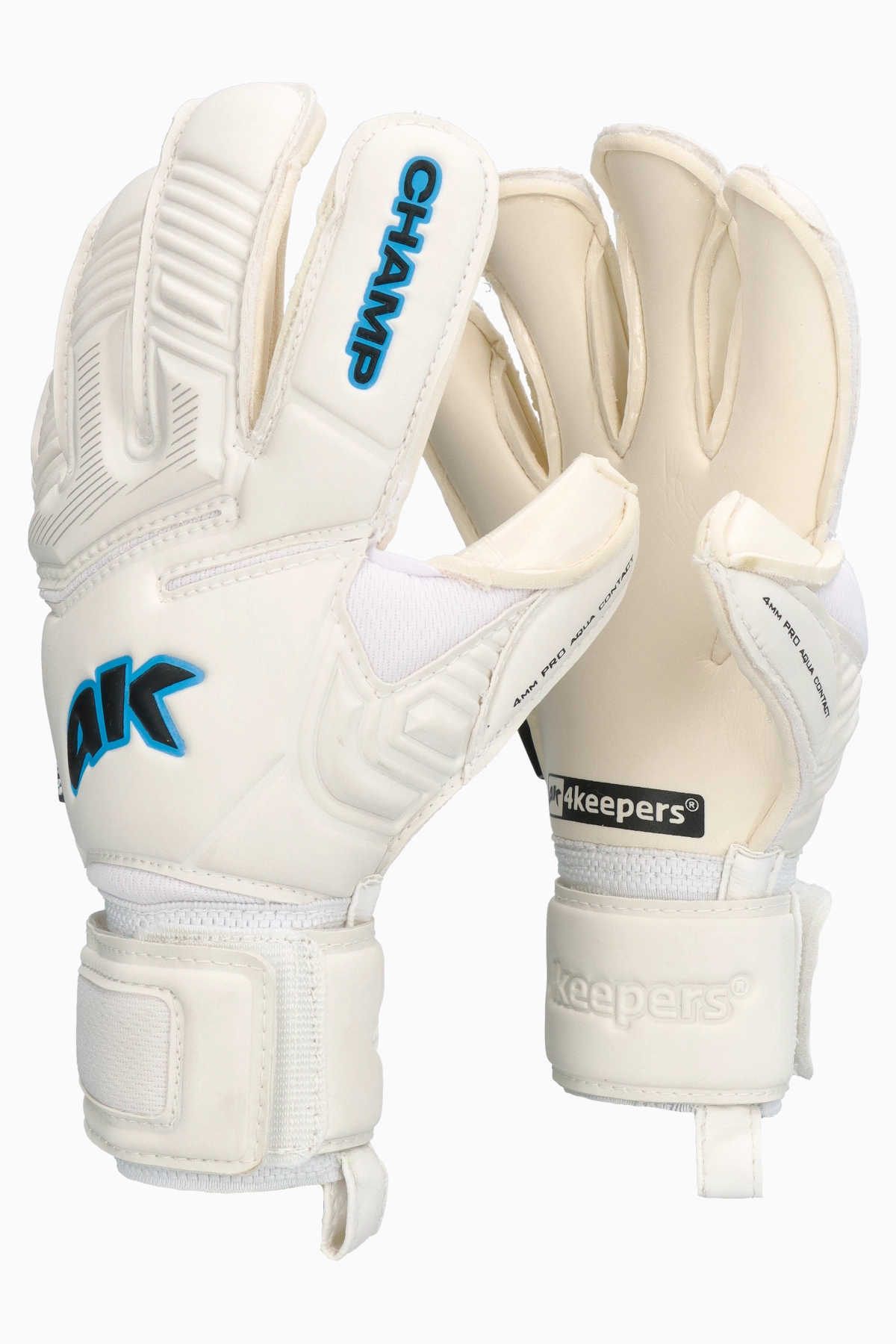 Rękawice 4keepers Champ AQ Contact VII HB Junior - Biały