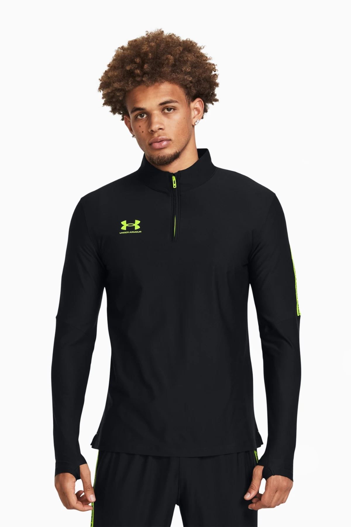 Bluza Under Armour Challenger Pro 1/4 Zip - Czarny