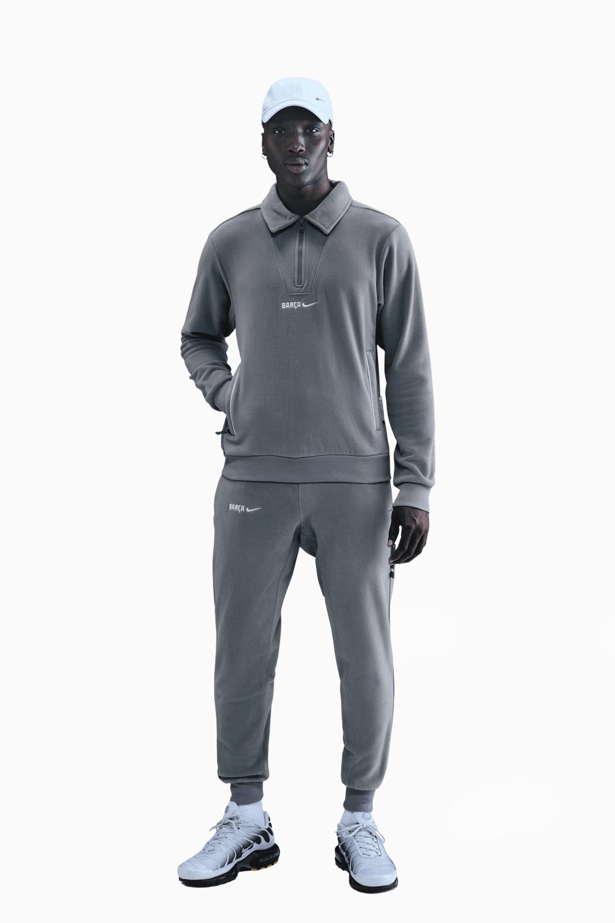 Bluza Nike FC Barcelona 25/26 Culture of Football - Szary