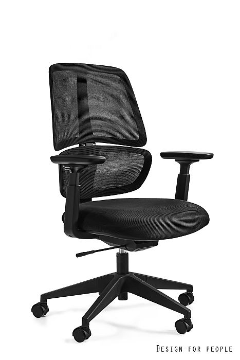 Fotel biurowy ERGO LOW, siatka/tkanina, 4 kolory