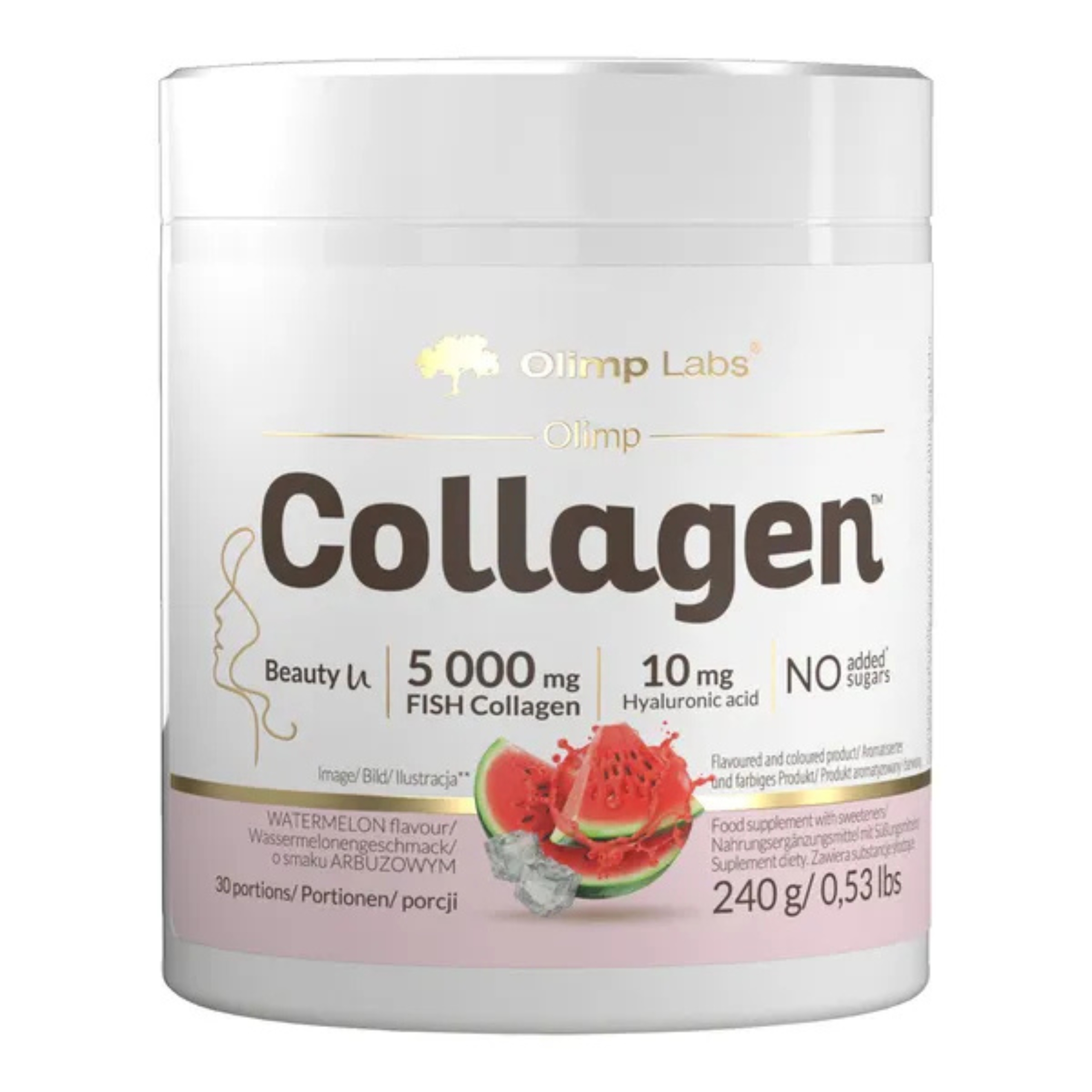 Olimp labs collagen, proszek, smak arbuzowy, 240 g