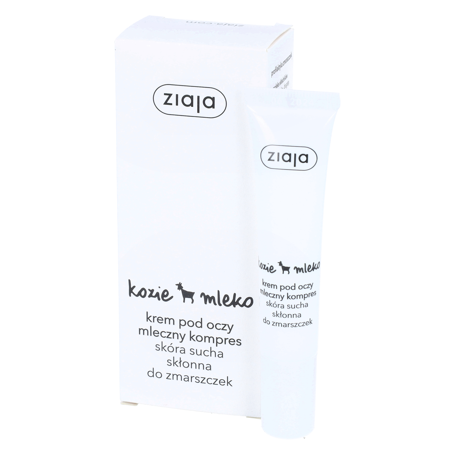 Ziaja - kozie mleko, krem pod oczy, do cery suchej i skłonnej do zmarszczek, 15 ml