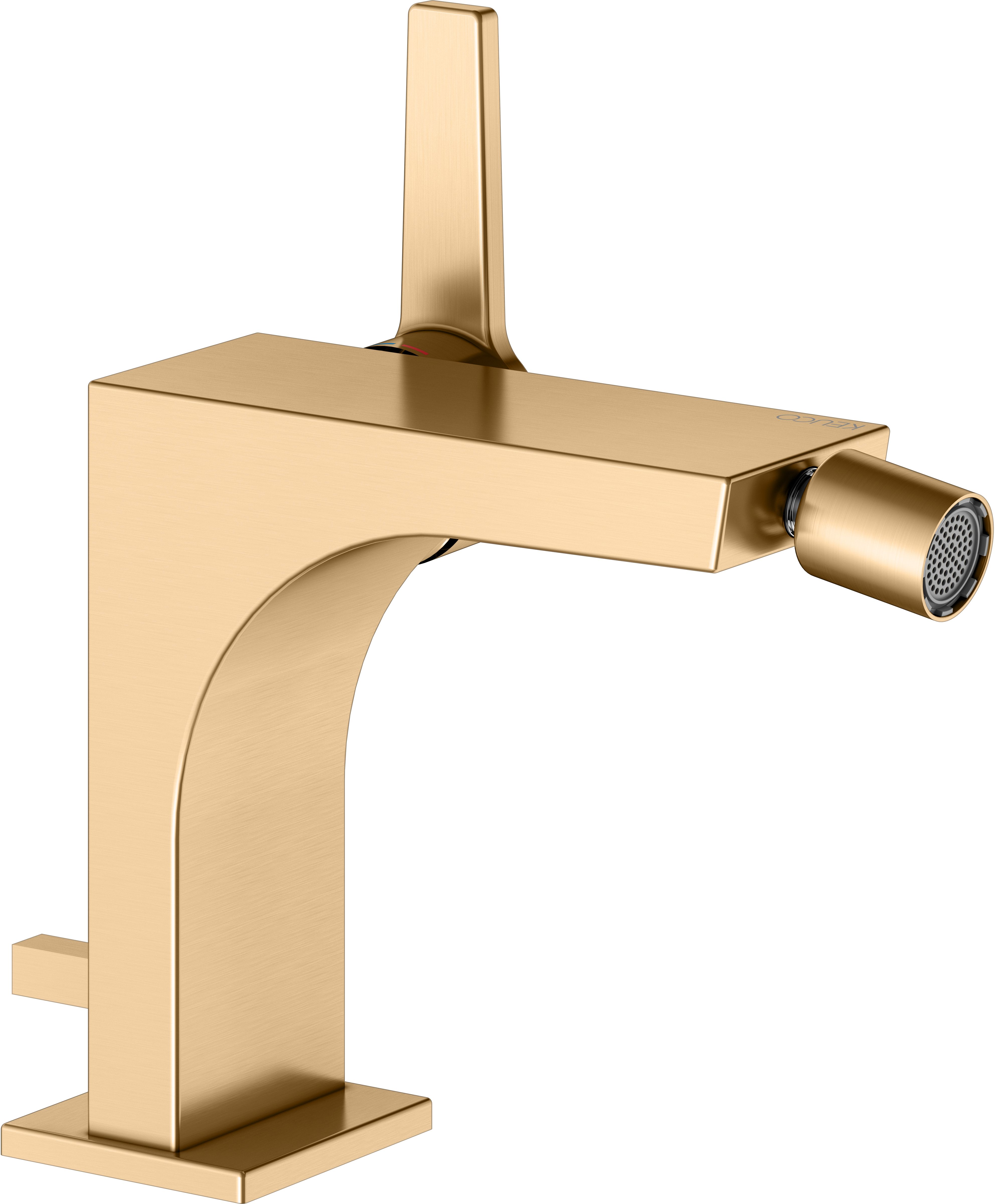 Keuco Edition 11 bateria bidetowa stojąca mosiądz szczotkowany 51109250000